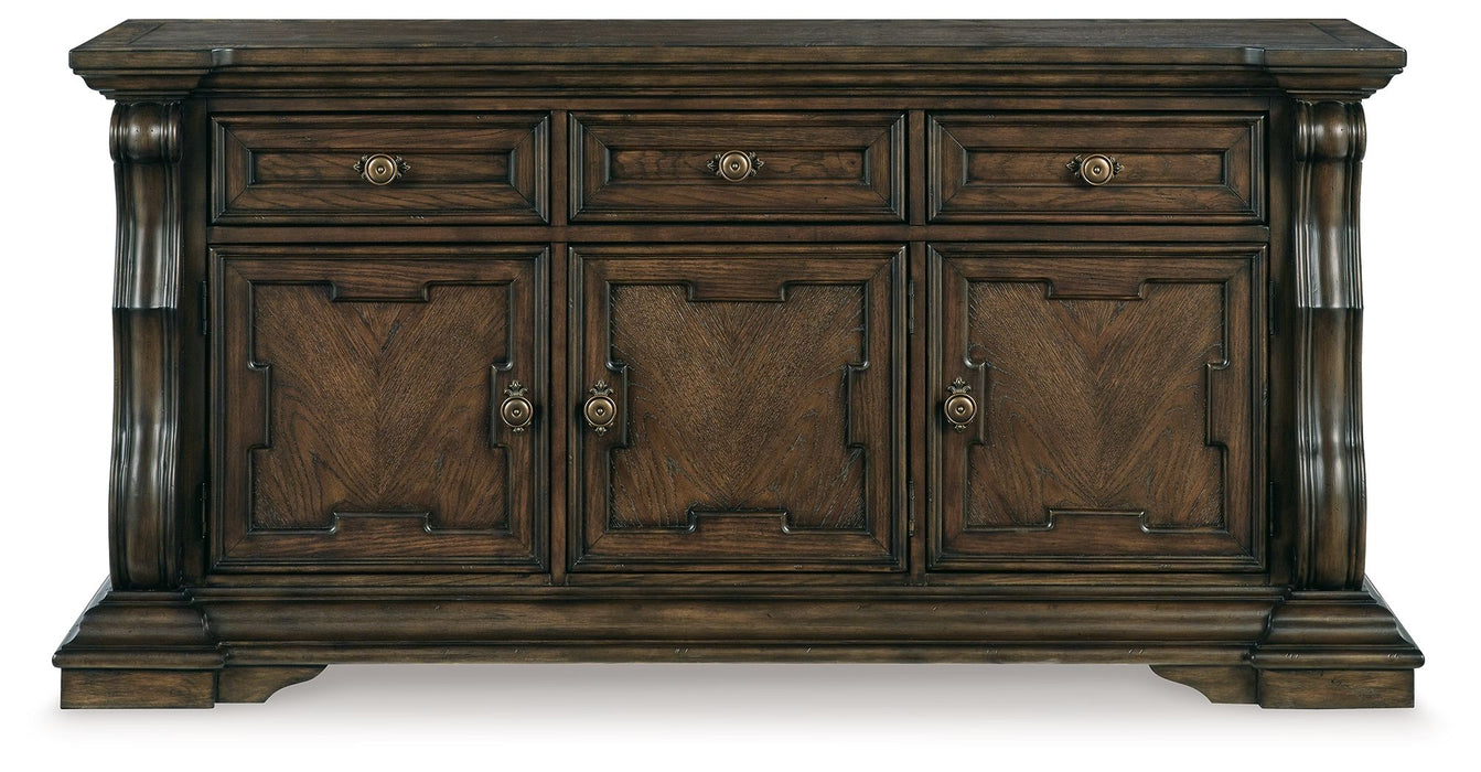 Maylee - Dark Brown - Dining Room Buffet