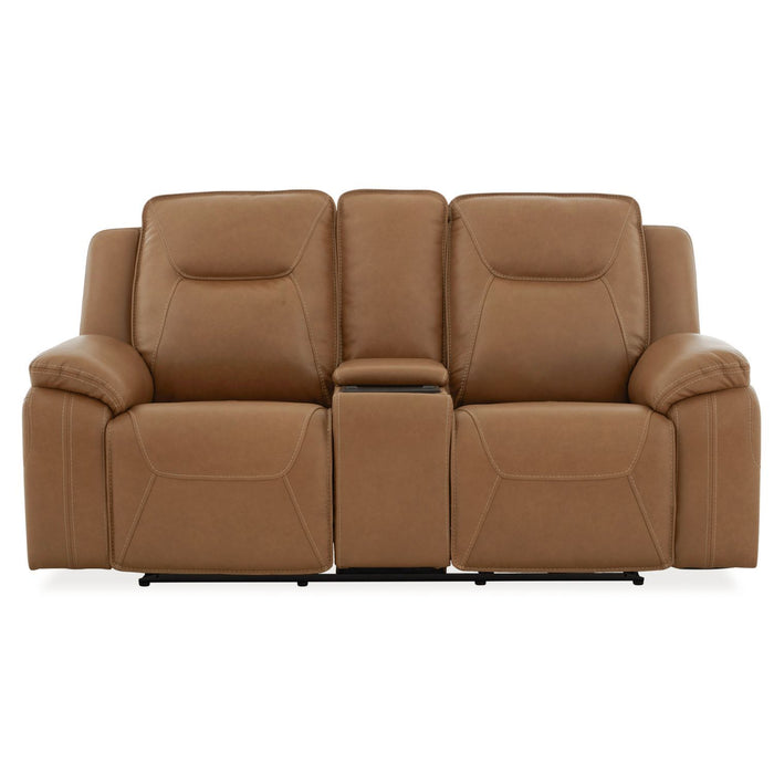Callihan - Loveseat With Console P3 & ZW - Brown