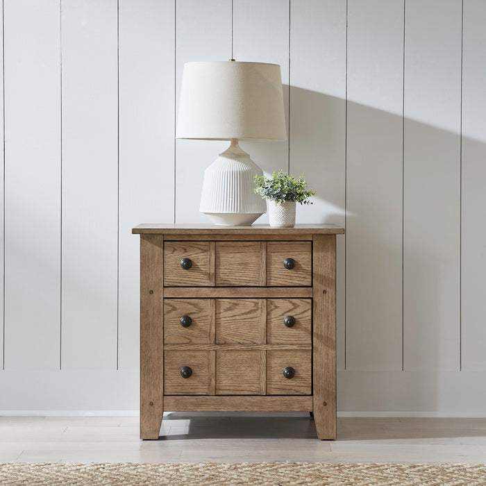 Grandpas Cabin - Night Stand - Light Brown