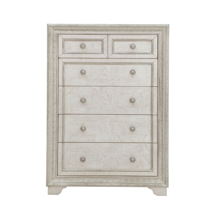 Camila - 6 Drawer Chest - Cream
