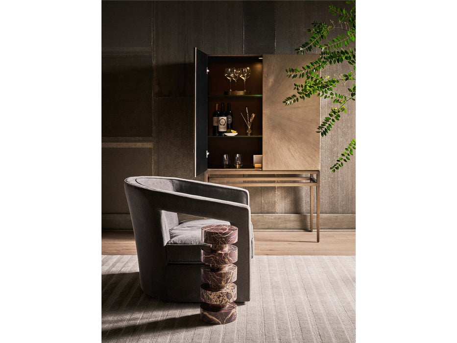 New Modern - Milo Bar Cabinet - Bronze