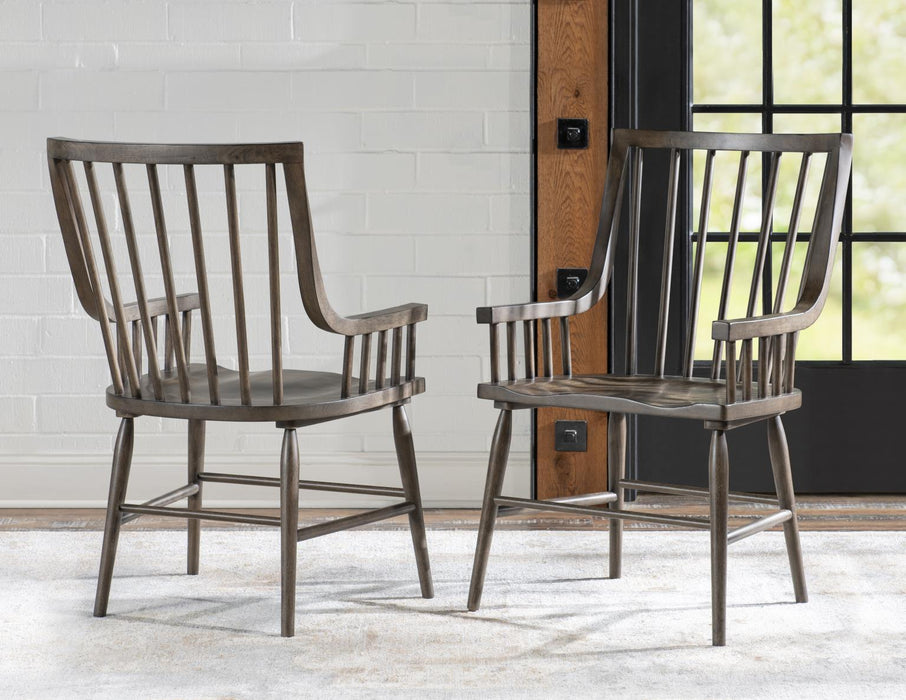 XXX's And OOO's - Windsor Arm Chair (Set of 2)
