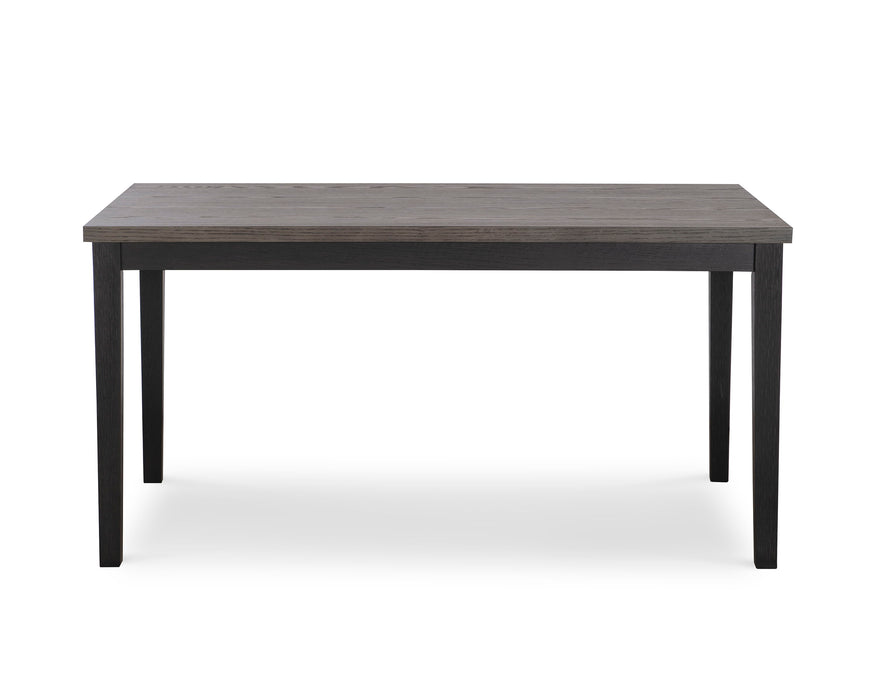 Ansel - Dining Table - Black and Gray