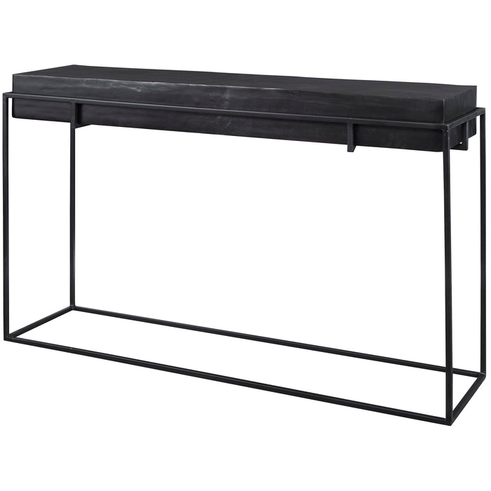 Telone - Modern Console Table - Black