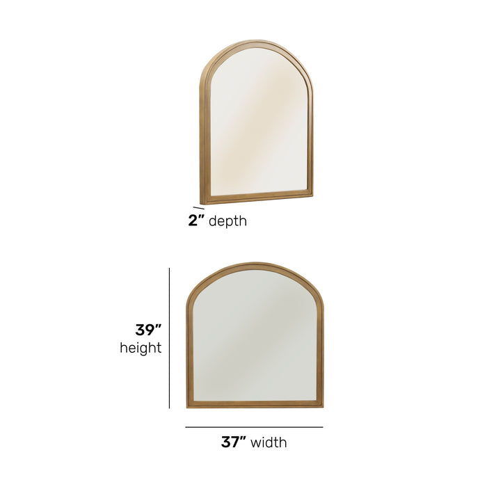 Normandy - Mirror - Light Brown