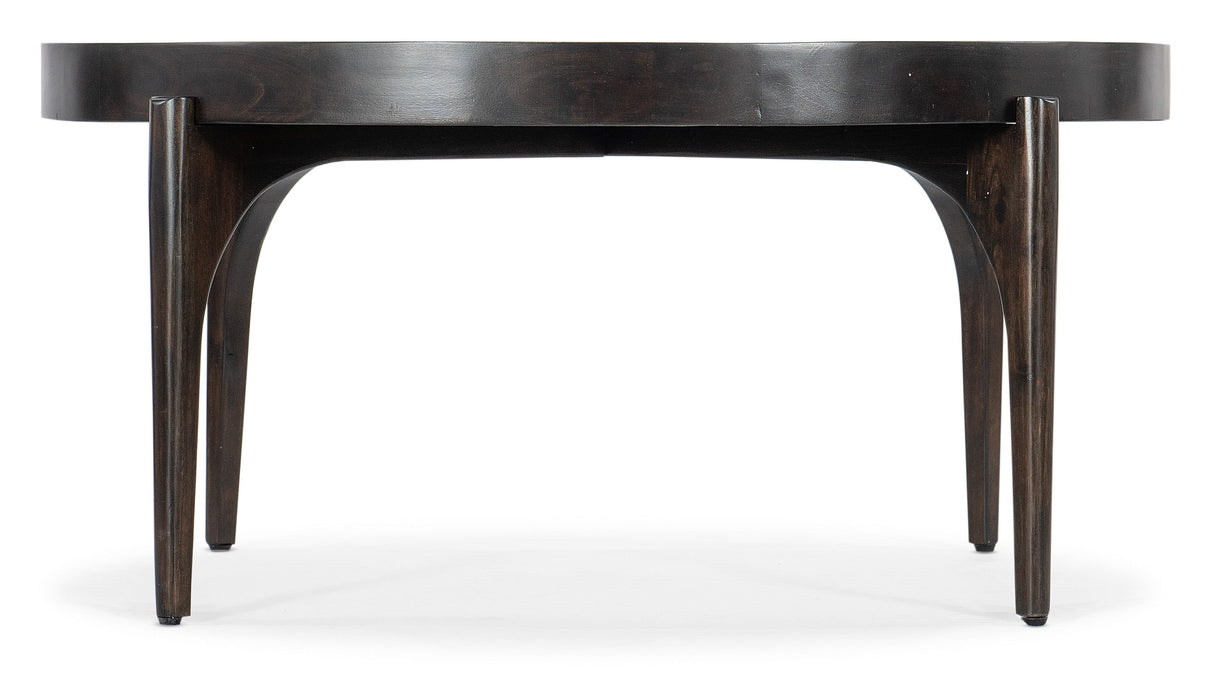 Commerce And Market - Round Cocktail Table - Black