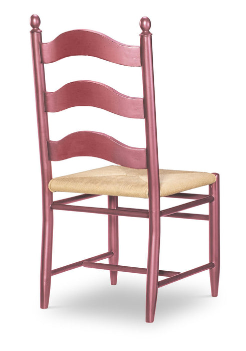 Vintage Market - Rush Seat Ladder Back Side Chair (Set of 2)