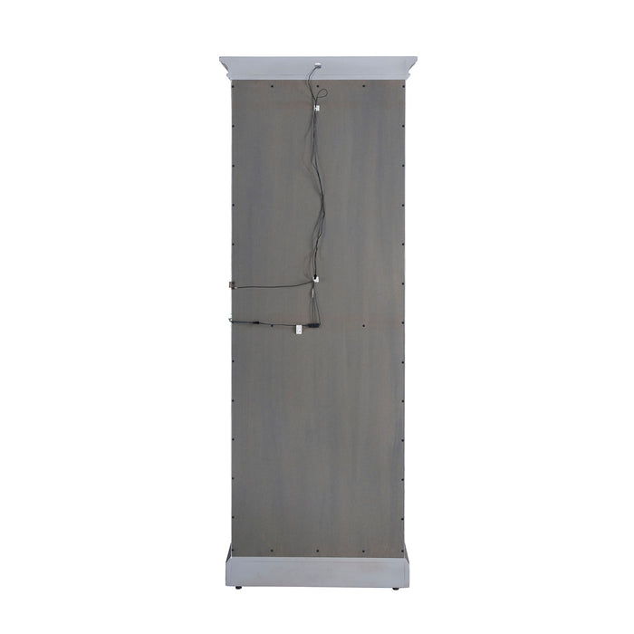 Pulaski Accents - Side Entry Curio Cabinet - Gray