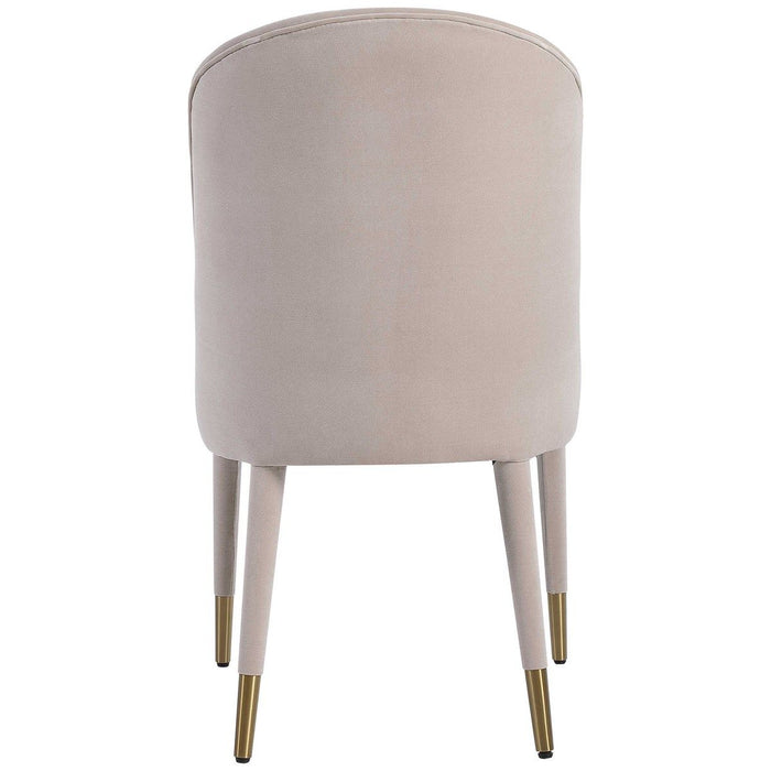 Brie - Armless Chair (Set of 2) - Champagne