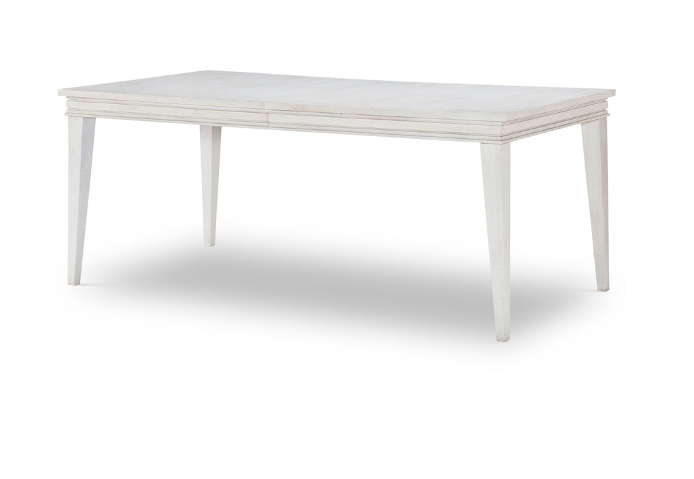 Edgewater Sand Dollar - Leg Table - White