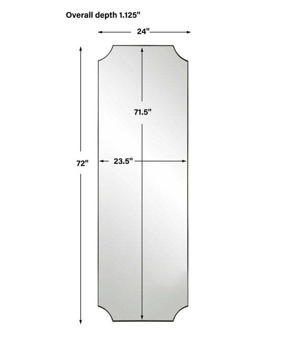 Lennox - Nickel Tall Mirror