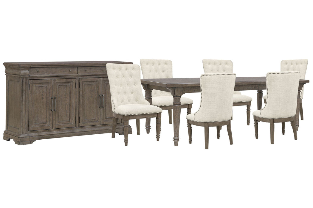 Madison Ridge - Extendable Leg Dining Table Set