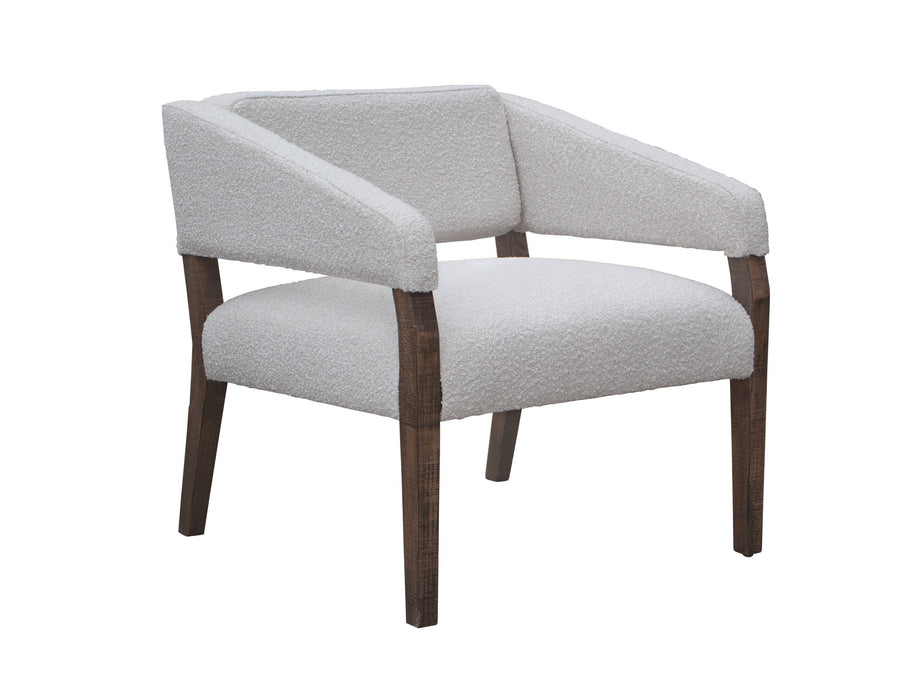 Murcia - Fabric Arm Chair - Light Cream