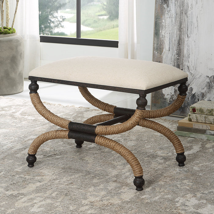 Icaria - Upholstered Small Bench