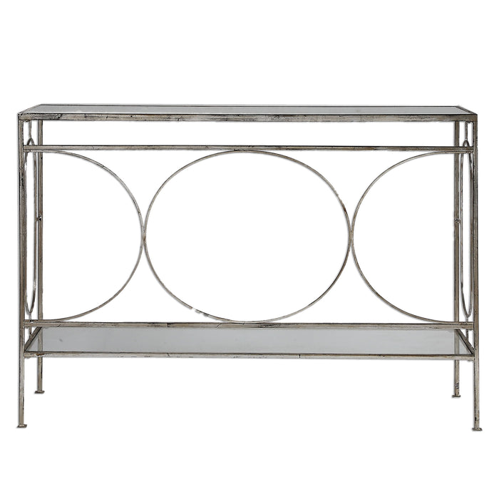 Luano - Console Table - Silver