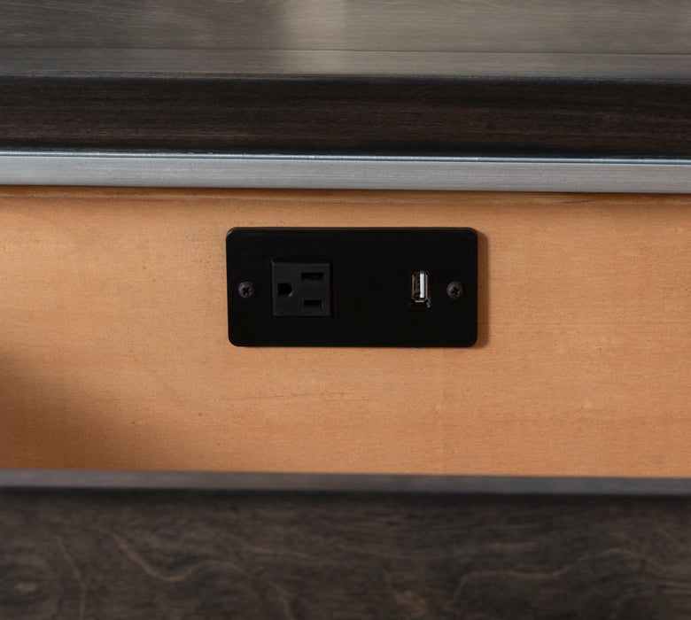 Counter Point - Nightstand - Dark Brown