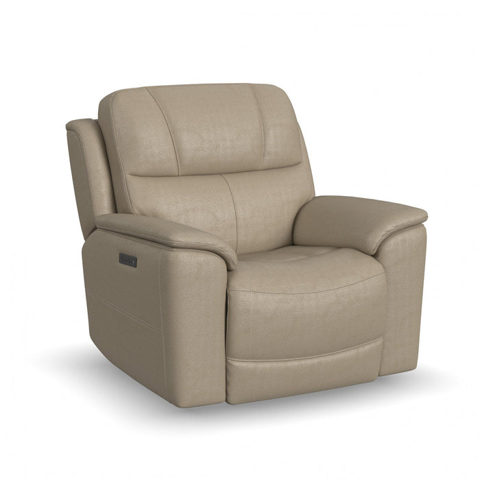 Crew - Power Recliner With Power Headrest & Lumbar - Black