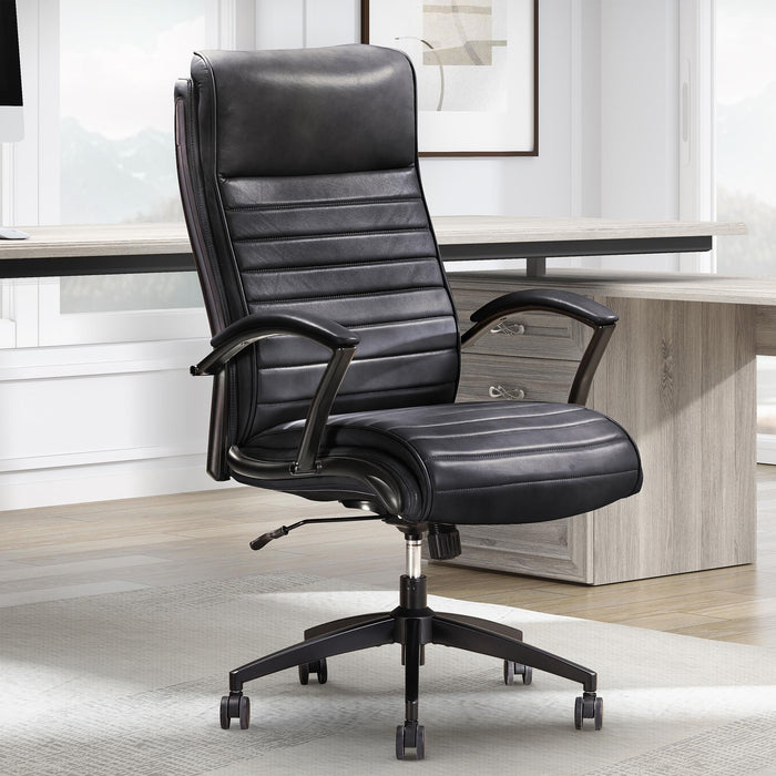Dc#370 - Leather Desk Chair