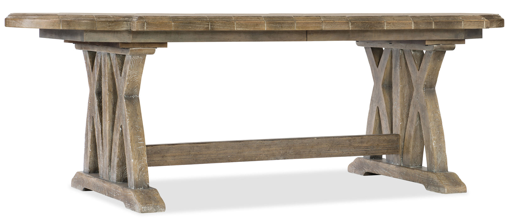 Boheme - Colibri 88" Trestle Dining Table With 1-20" Leaf