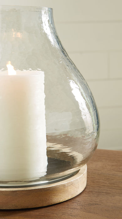 Adalisen - Clear / Brown - Candle Holder