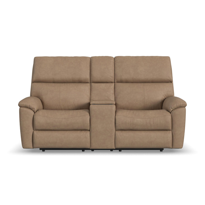 Porter - Power Reclining Loveseat With Console, Power Headrest, & Lumbar