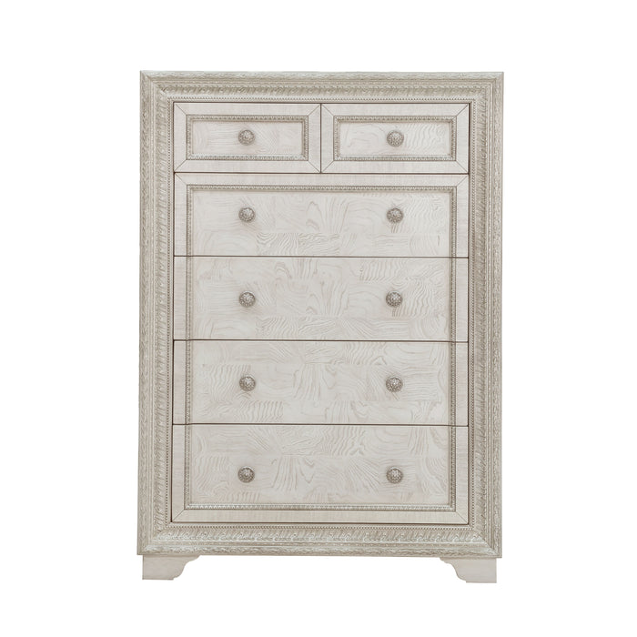 Camila - 6 Drawer Chest - Natural