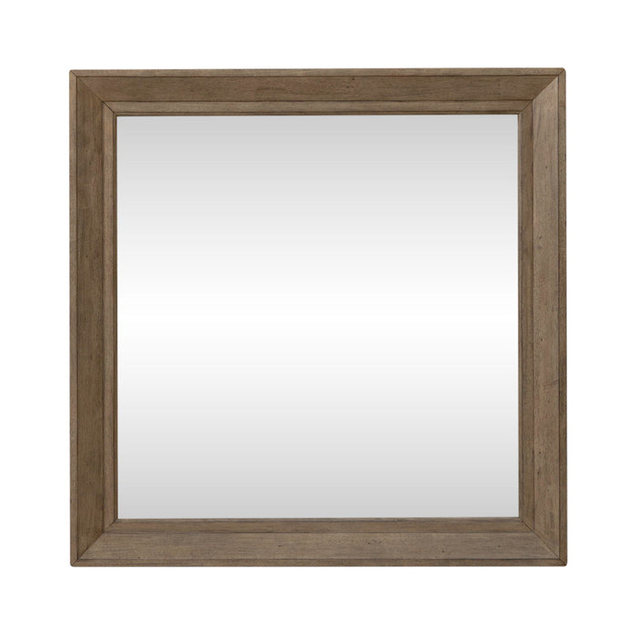 Grandpas Cabin - Mirror - Light Brown