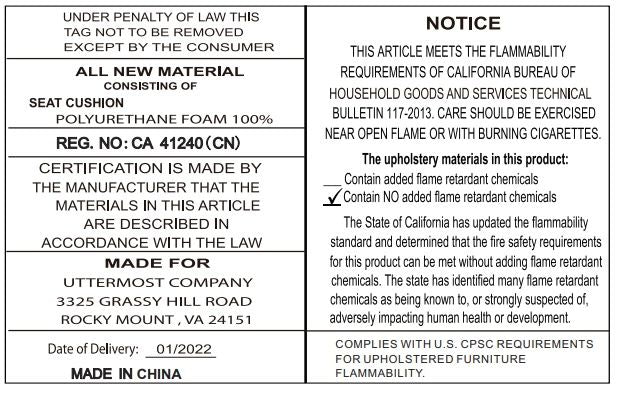 Avila - White Ottoman