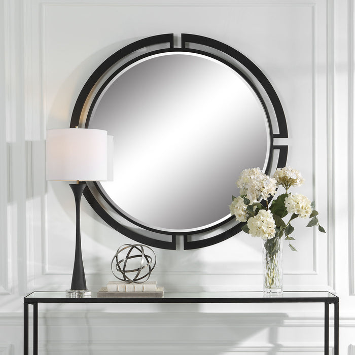 Quadrant - Modern Round Mirror