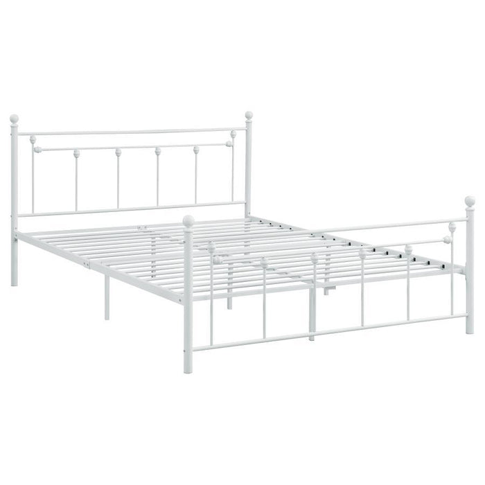 Canon - Metal Slatted Headboard Platform Bed