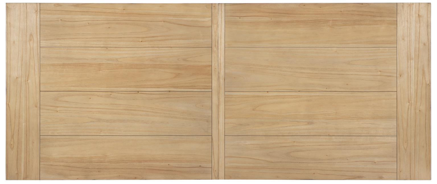 XXX's And OOO's - Trestle Dining Table - Two Tone