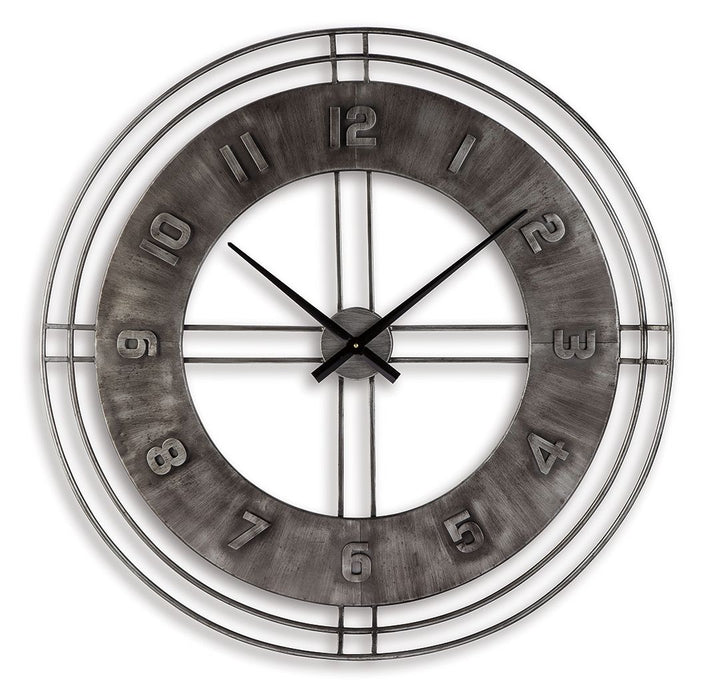 Ana Sofia - Wall Clock - Antique Gray