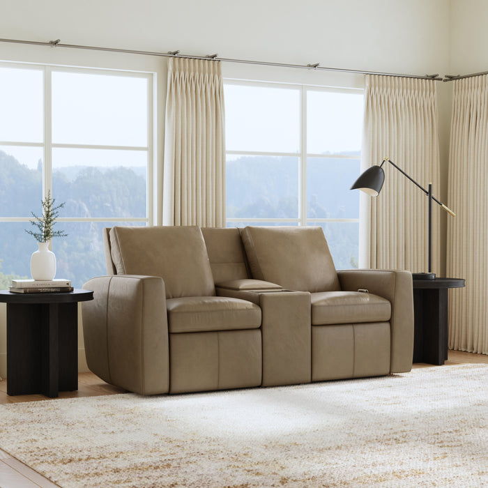 Aria - Power Reclining Loveseat With Console