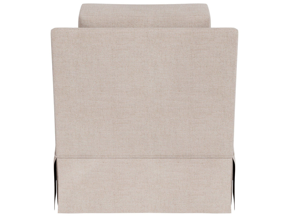 Filmore - Skirted Swivel Chair, Special Order - Beige