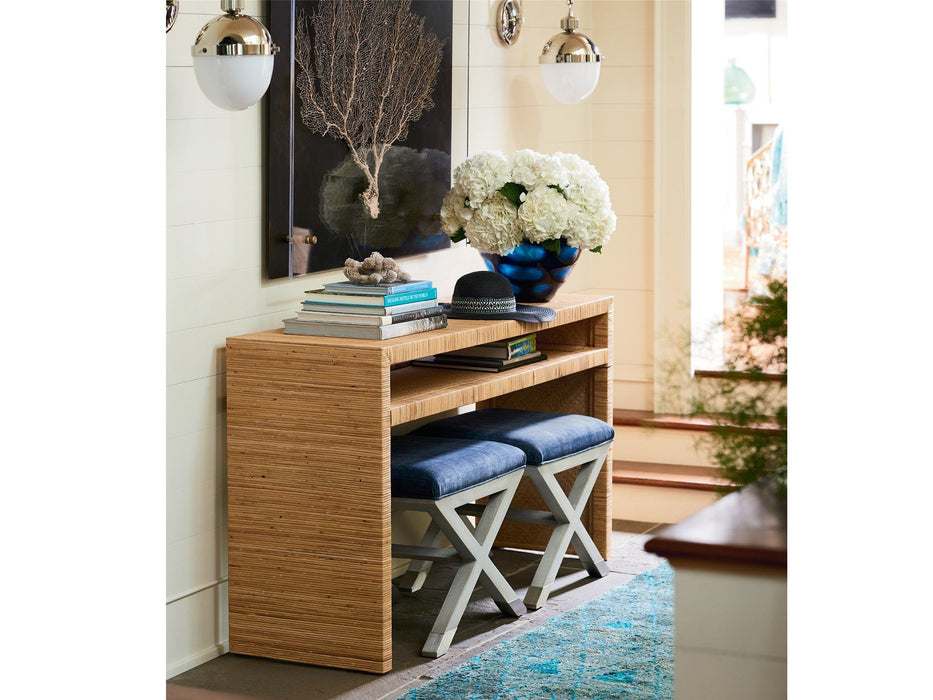 Escape - Long Key Console Table - Light Brown