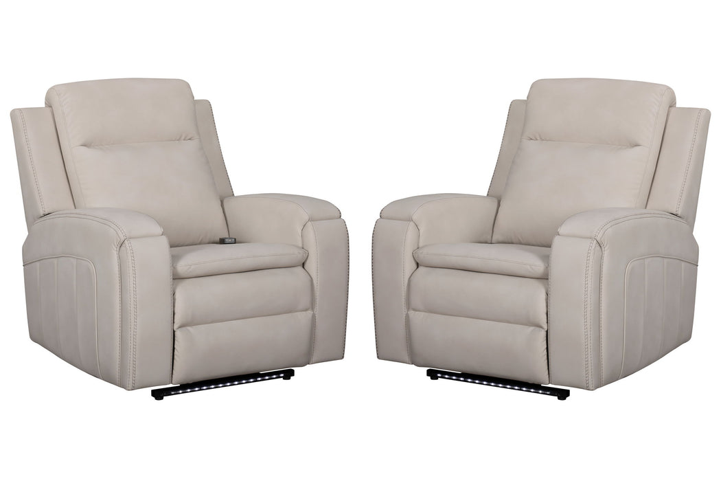 Armstrong - Power Recliner With Heat, Massage And Auto-Glide