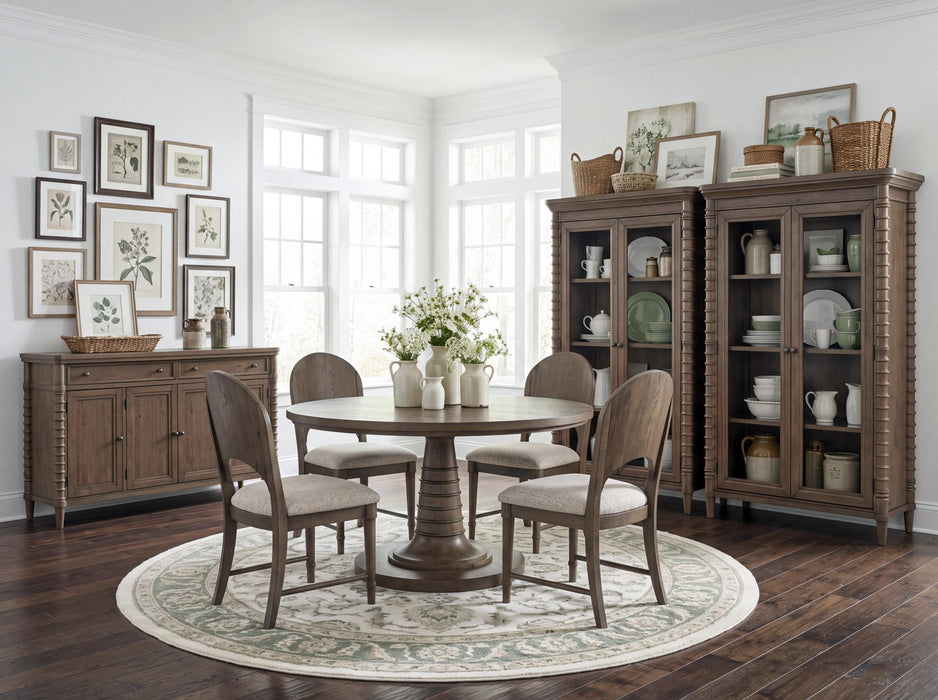 Seraphina - Side Chair (Set of 2) - Midnight Oak