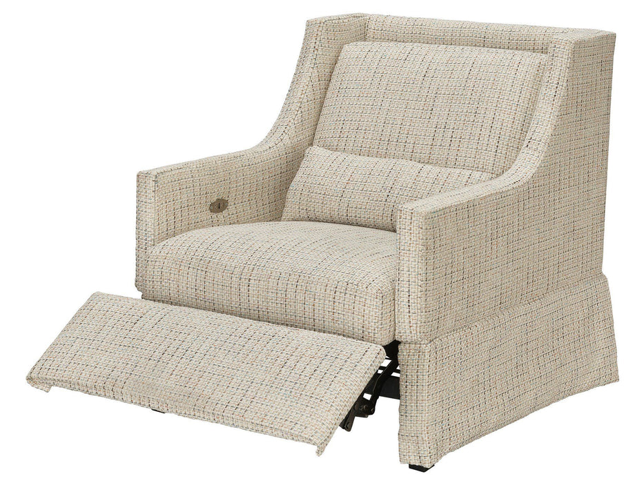 Hudson - Skirted Recliner, Special Order - Beige