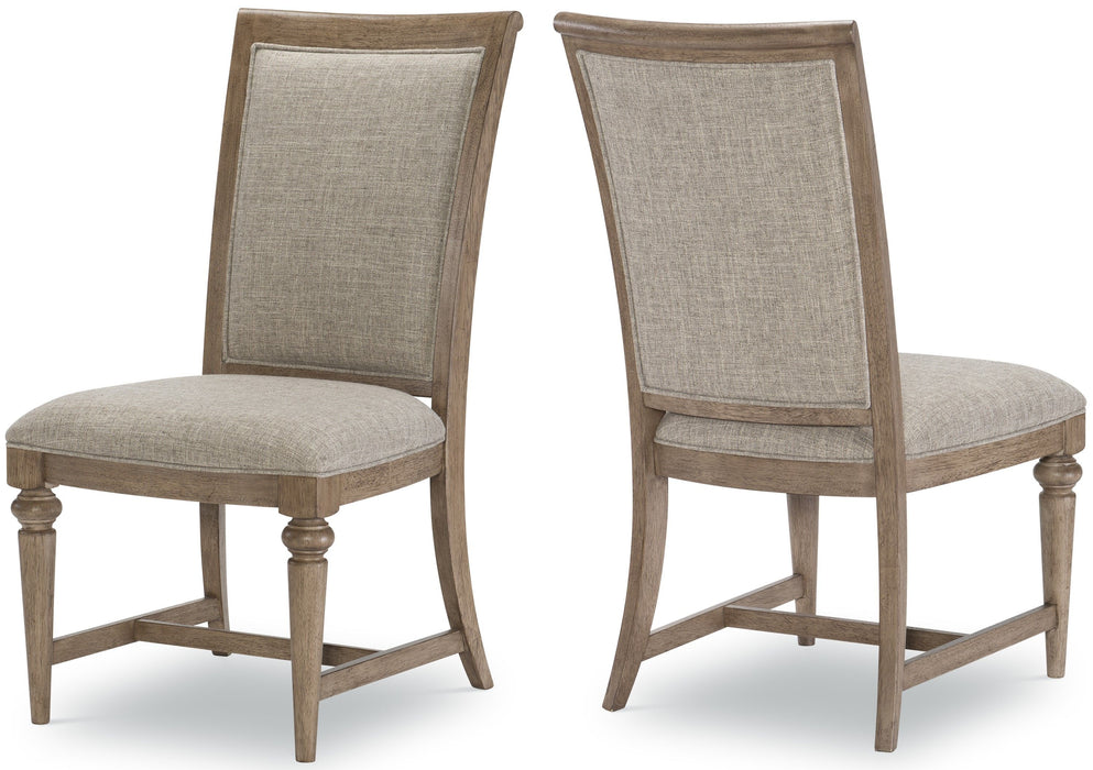 Camden Heights - Upholstered Back Side Chair (Set of 2) - Beige