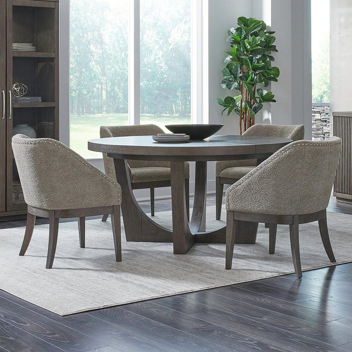 Cascade Falls - Pedestal Table - Brown