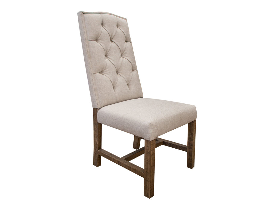 Aruba - Upholstered Chair (Set of 2) - Brown / Ivory