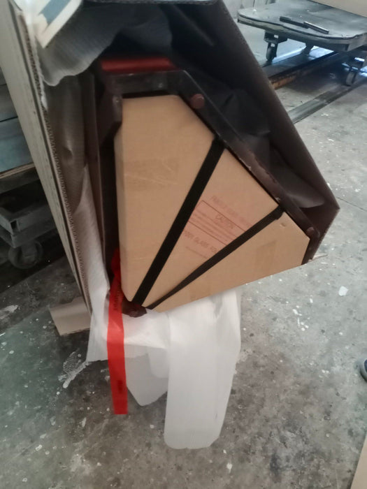 PFC Curios - Sliding Door 5 Shelf Curio Cabinet - Deep Brown