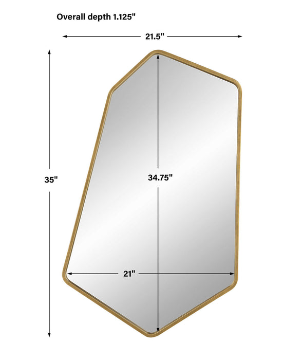 Linneah - Large Mirror - Gold