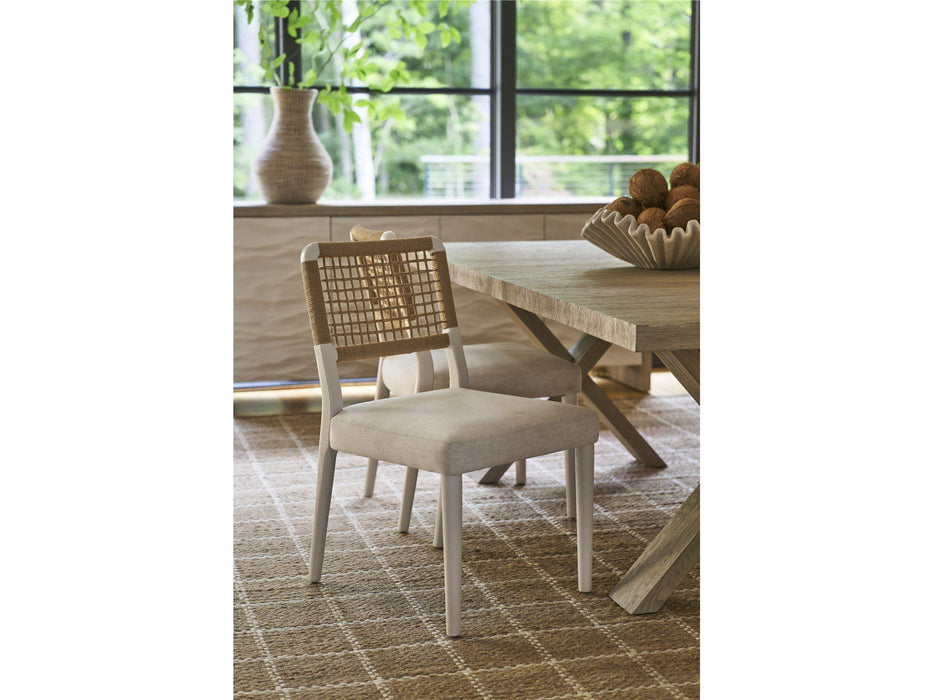 Oasis - Shoreline Chair - White / Light Brown