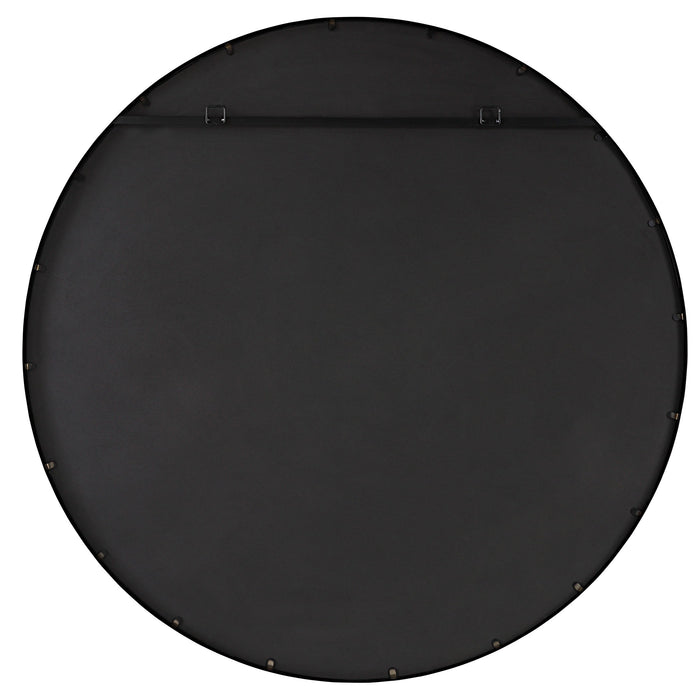 Jocasta - Mirrored Circular Wall Decor - Black