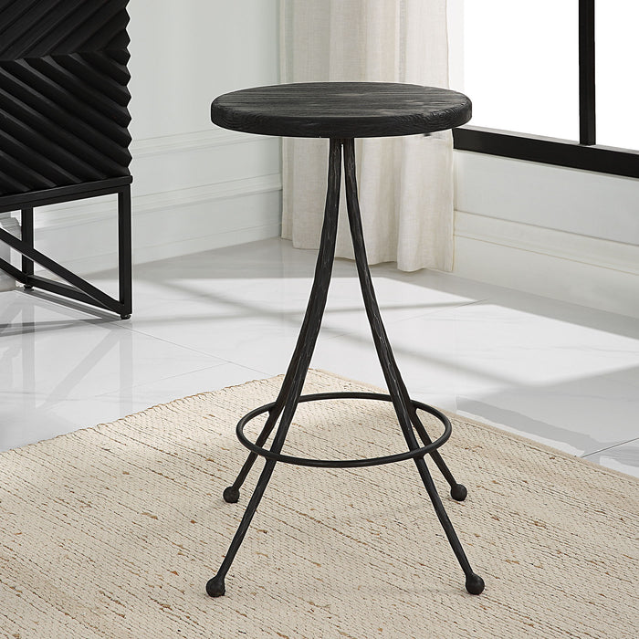 Sona - Counter Stool - Black