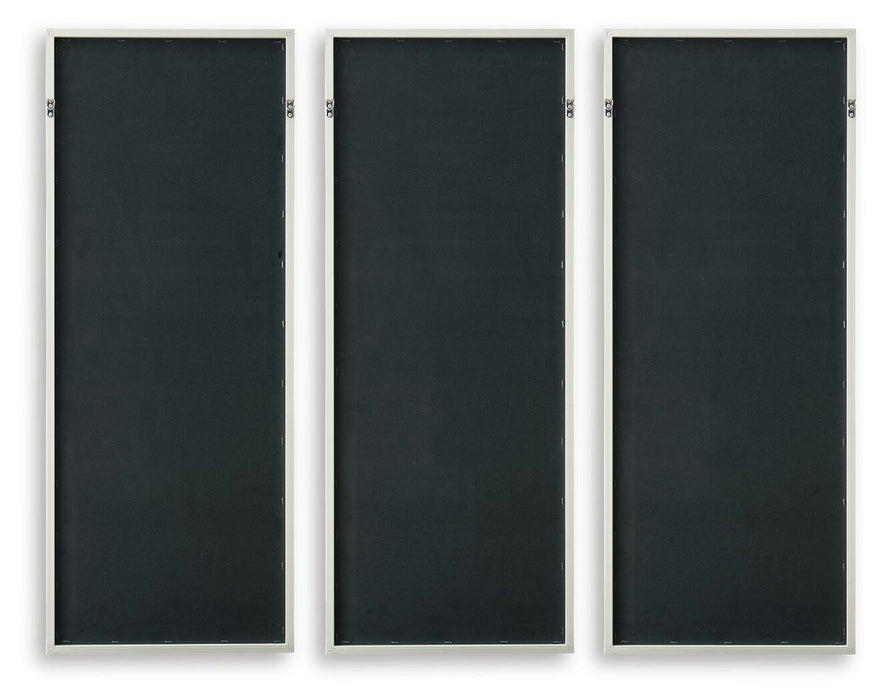 Dixonburg - Wall Art Set (Set of 3) - Taupe / Gray