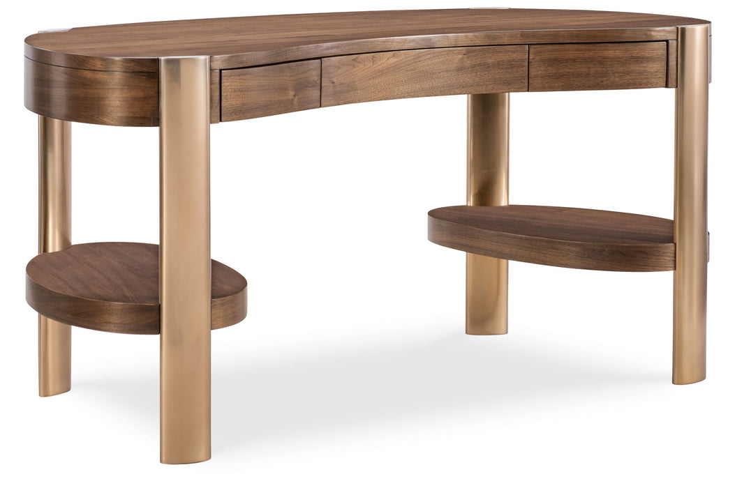 Eleana - Writing Desk - Medium Wood