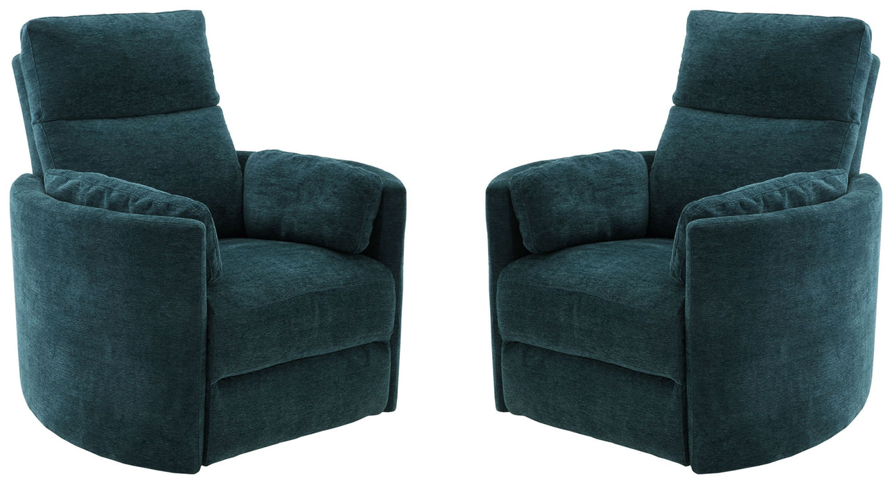 Radius - Power Swivel Glider Recliner (Set of 2)