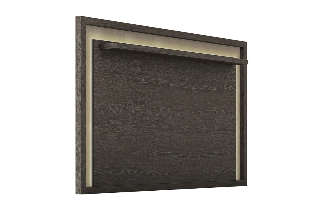 Ascent - 90 In. Panel Hutch - Dark Chocolate